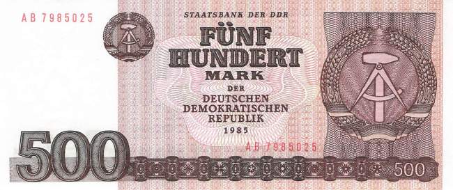 500 Mark 1985